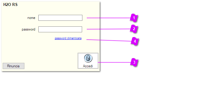 2. Accesso al sistema